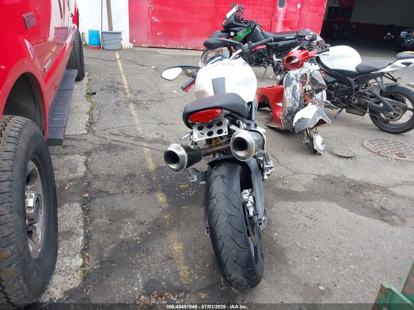 2009 Ducati Monster VIN ZDM1RADN79B001156 IAAI salvage auction — RIGHT FRONT, Salvage (Oregon), sold $1,100 on 2026-08-20 (photo 6)
