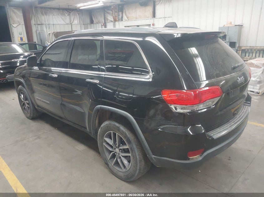 2017 Jeep Grand cherokee VIN 1C4RJEBGXHC677031 IAAI salvage auction — FRONT END, Salvage Title, sold $2,950 on 2026-07-11 (photo 3)