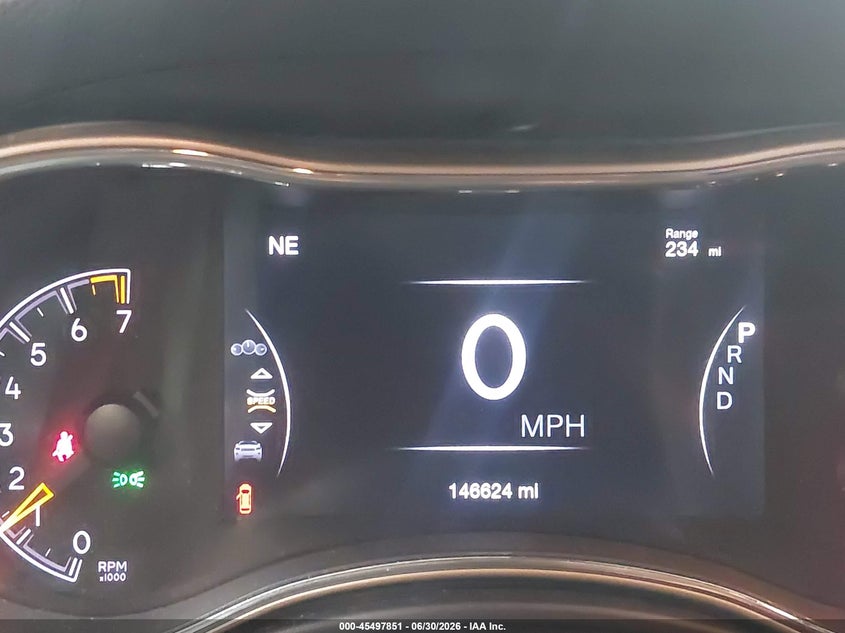 2017 Jeep Grand cherokee VIN 1C4RJEBGXHC677031 IAAI salvage auction — FRONT END, Salvage Title, sold $2,950 on 2026-07-11 (photo 7)