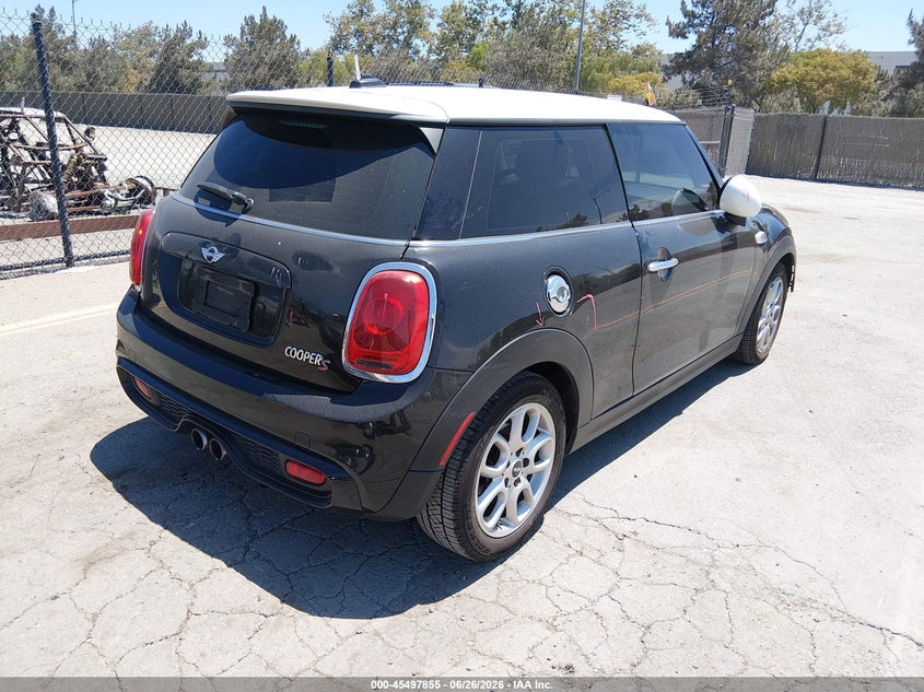 2015 Mini Hard top VIN WMWXP7C53F2A37177 IAAI salvage auction — LEFT FRONT, Salvage (California), sold $1,150 on 2026-07-29 (photo 4)