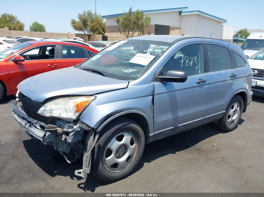 2008 Honda Cr-v VIN JHLRE38368C057700 IAAI salvage auction — LEFT FRONT, Salvage Certificate (California), sold $1,400 on 2026-07-10 (photo 2)