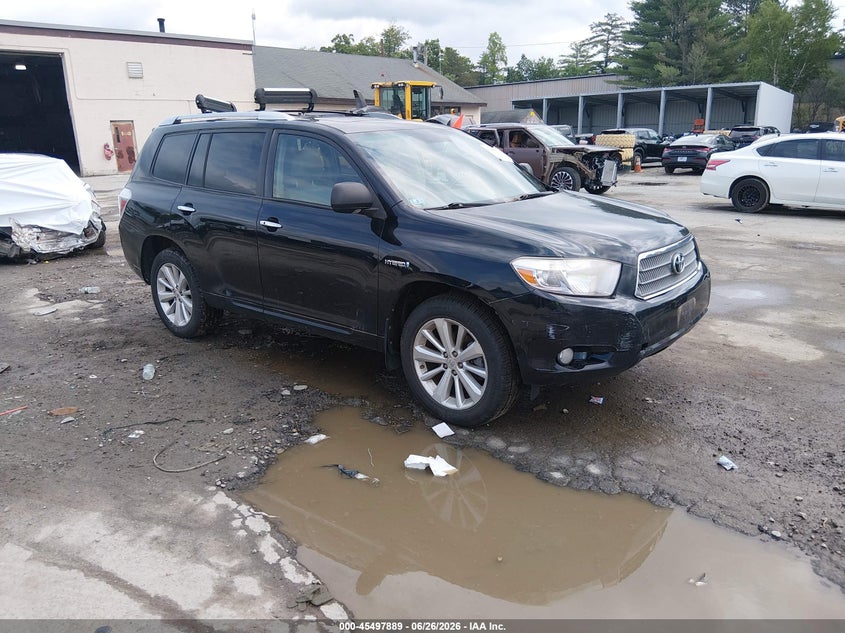 2008 Toyota Highlander hybrid VIN JTEEW44A682001955 IAAI salvage auction — NORMAL WEAR, Clear (Massachusetts), sold $475 on 2026-07-10 (photo 1)