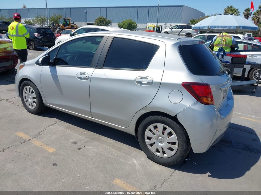 2017 Toyota Yaris VIN VNKKTUD30HA078027 IAAI salvage auction — NORMAL WEAR, Clear - Dealer Only (California), sold $1,850 on 2026-07-13 (photo 3)