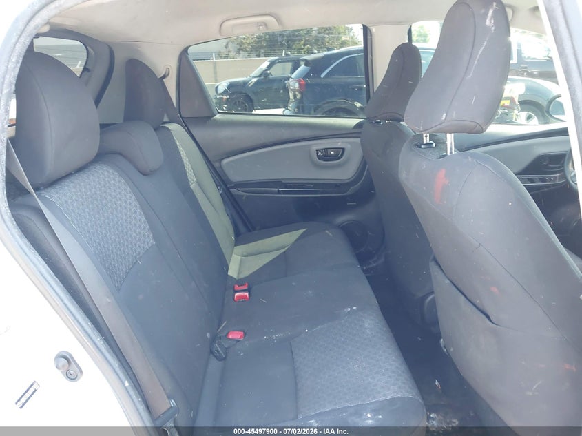 2017 Toyota Yaris VIN VNKKTUD30HA078027 IAAI salvage auction — NORMAL WEAR, Clear - Dealer Only (California), sold $1,850 on 2026-07-13 (photo 8)