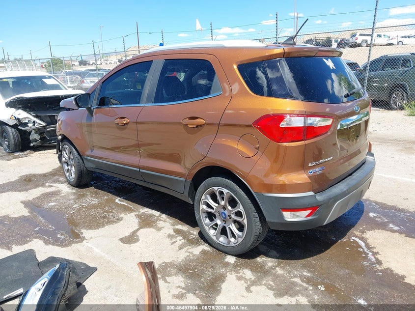 2019 Ford Ecosport VIN MAJ3S2KE9KC272520 IAAI salvage auction — FRONT END, Salvage (New Mexico), sold $25 on 2026-07-29 (photo 3)