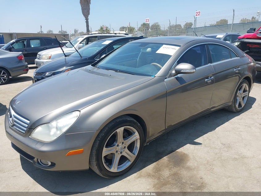 2006 Mercedes-benz Cls-class VIN WDDDJ75X56A014787 IAAI salvage auction — LEFT REAR, Salvage (California), sold $800 on 2026-07-08 (photo 2)