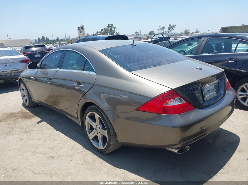 2006 Mercedes-benz Cls-class VIN WDDDJ75X56A014787 IAAI salvage auction — LEFT REAR, Salvage (California), sold $800 on 2026-07-08 (photo 3)