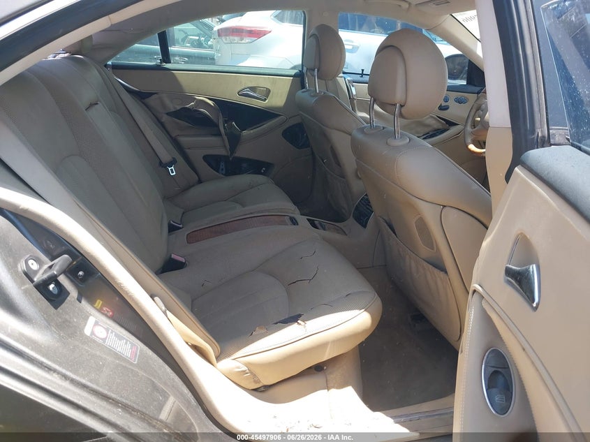 2006 Mercedes-benz Cls-class VIN WDDDJ75X56A014787 IAAI salvage auction — LEFT REAR, Salvage (California), sold $800 on 2026-07-08 (photo 8)