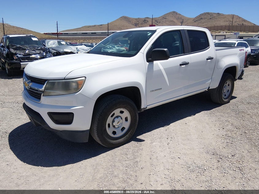 2016 Chevrolet Colorado VIN 1GCGTBE36G1308153 IAAI salvage auction — NORMAL WEAR, Sf97 (Nevada), sold $16,900 on 2026-07-30 (photo 2)