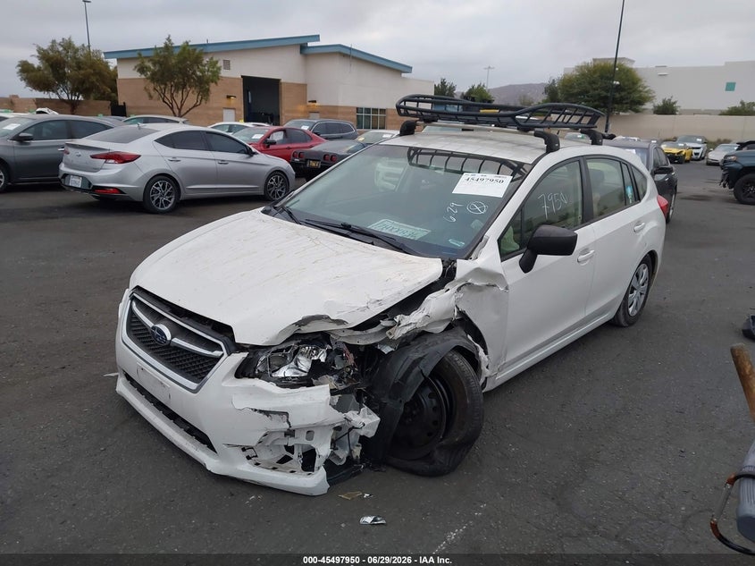 2015 Subaru Impreza VIN JF1GPAA61FH207807 IAAI salvage auction — LEFT FRONT, Salvage Title, sold $25 on 2026-07-17 (photo 2)