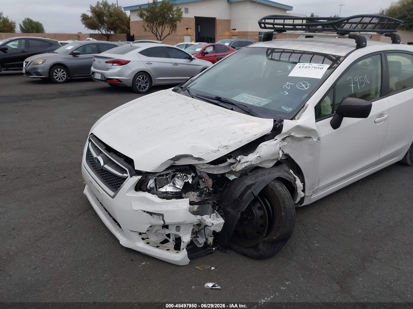 2015 Subaru Impreza VIN JF1GPAA61FH207807 IAAI salvage auction — LEFT FRONT, Salvage Title, sold $25 on 2026-07-17 (photo 6)