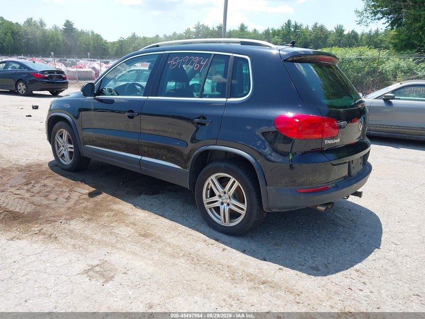 2012 Volkswagen Tiguan VIN WVGBV7AX2CW591895 IAAI salvage auction — NORMAL WEAR, Original (Maine), sold $475 on 2026-07-06 (photo 3)