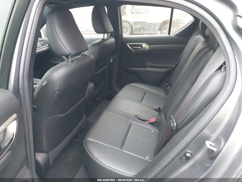 2015 Lexus Ct VIN JTHKD5BH5F2224552 IAAI salvage auction — RIGHT REAR, Salvage Title, sold $2,450 on 2026-07-15 (photo 8)