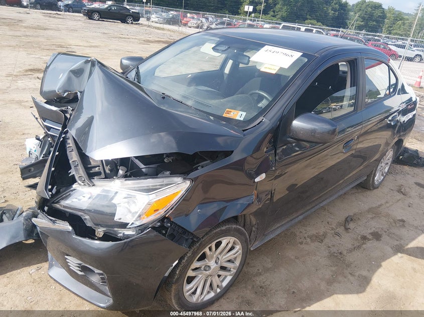 2024 Mitsubishi Mirage VIN ML32FUFJ8RHF14178 IAAI salvage auction — NORMAL WEAR, Clear-Dealer Only (West Virginia), sold $1,400 on 2026-07-30 (photo 2)