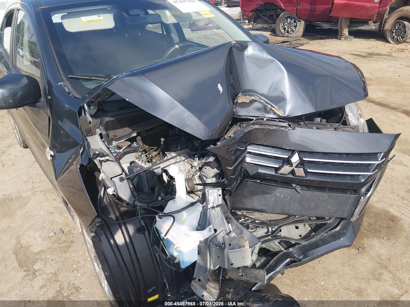 2024 Mitsubishi Mirage VIN ML32FUFJ8RHF14178 IAAI salvage auction — NORMAL WEAR, Clear-Dealer Only (West Virginia), sold $1,400 on 2026-07-30 (photo 6)