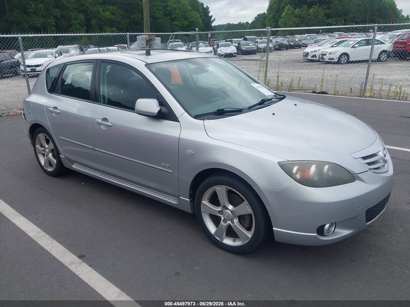 2006 Mazda 3 VIN JM1BK343861522435 IAAI salvage auction — REAR END, Salvage (North Carolina), sold $250 on 2026-07-22 (photo 1)