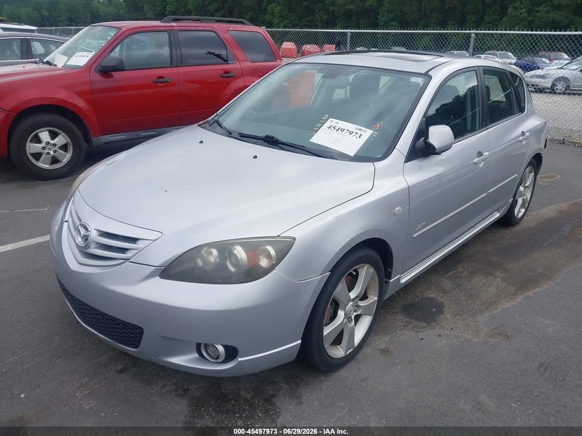 2006 Mazda 3 VIN JM1BK343861522435 IAAI salvage auction — REAR END, Salvage (North Carolina), sold $250 on 2026-07-22 (photo 2)
