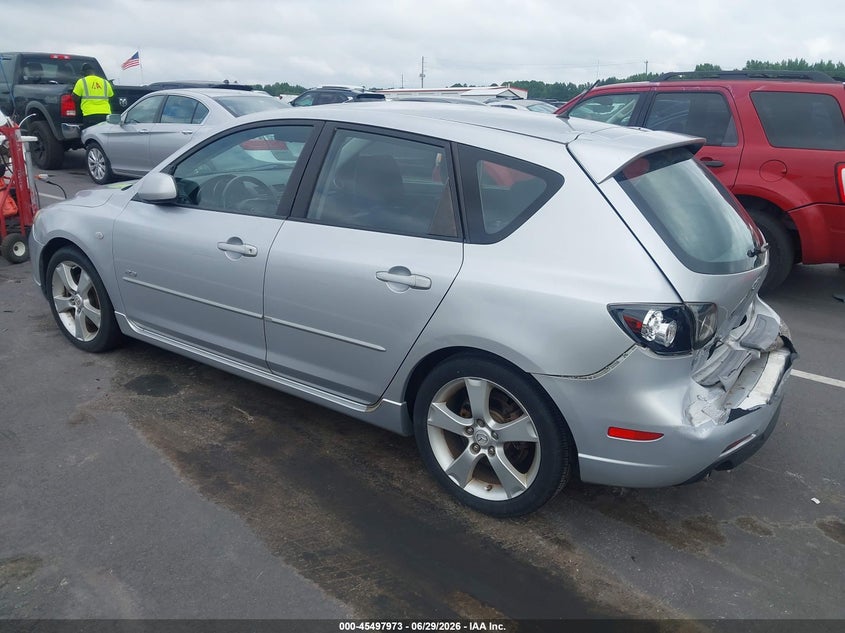 2006 Mazda 3 VIN JM1BK343861522435 IAAI salvage auction — REAR END, Salvage (North Carolina), sold $250 on 2026-07-22 (photo 3)