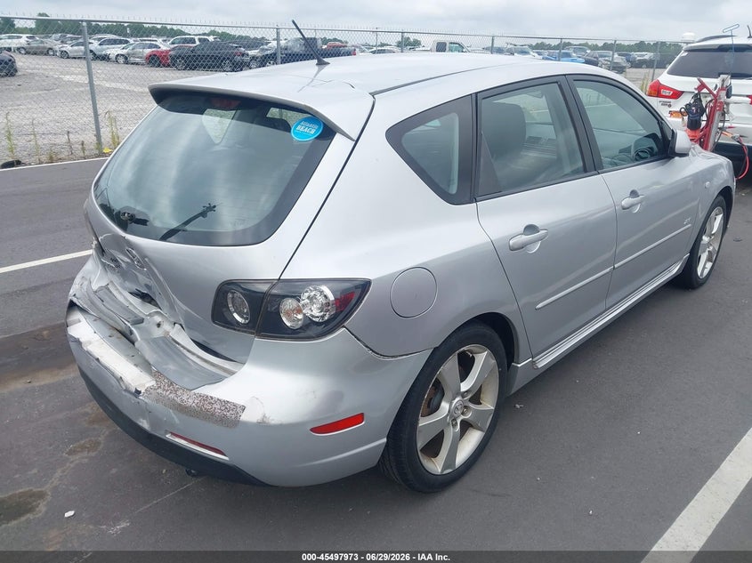 2006 Mazda 3 VIN JM1BK343861522435 IAAI salvage auction — REAR END, Salvage (North Carolina), sold $250 on 2026-07-22 (photo 4)
