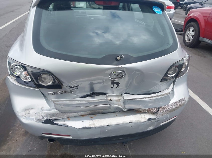 2006 Mazda 3 VIN JM1BK343861522435 IAAI salvage auction — REAR END, Salvage (North Carolina), sold $250 on 2026-07-22 (photo 6)