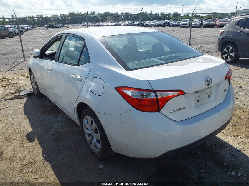 2015 Toyota Corolla VIN 5YFBURHE2FP233474 IAAI salvage auction — WATER/FLOOD, Salvage (Louisiana), sold $1,400 on 2026-07-28 (photo 3)