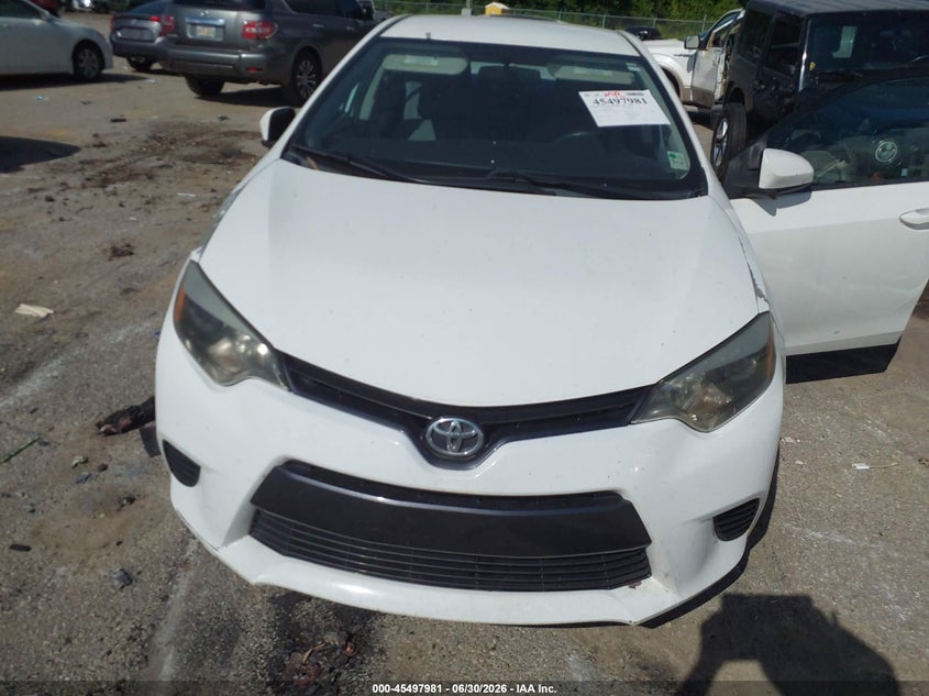 2015 Toyota Corolla VIN 5YFBURHE2FP233474 IAAI salvage auction — WATER/FLOOD, Salvage (Louisiana), sold $1,400 on 2026-07-28 (photo 6)