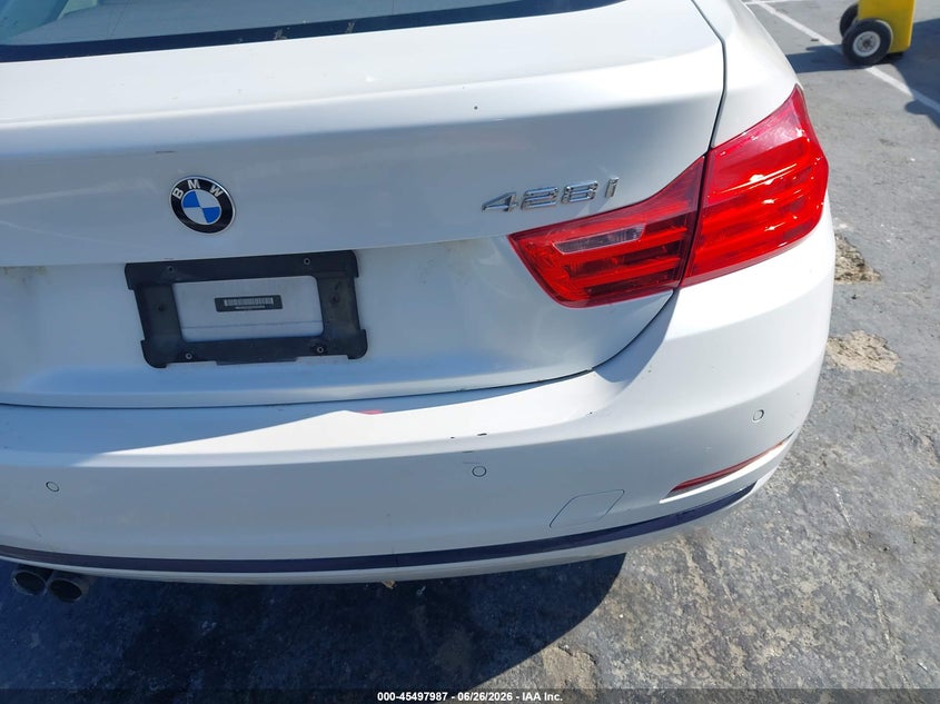 2016 BMW 4er VIN WBA4A9C52GG504834 IAAI salvage auction — NORMAL WEAR, Clear (California), sold $2,400 on 2026-07-29 (photo 6)