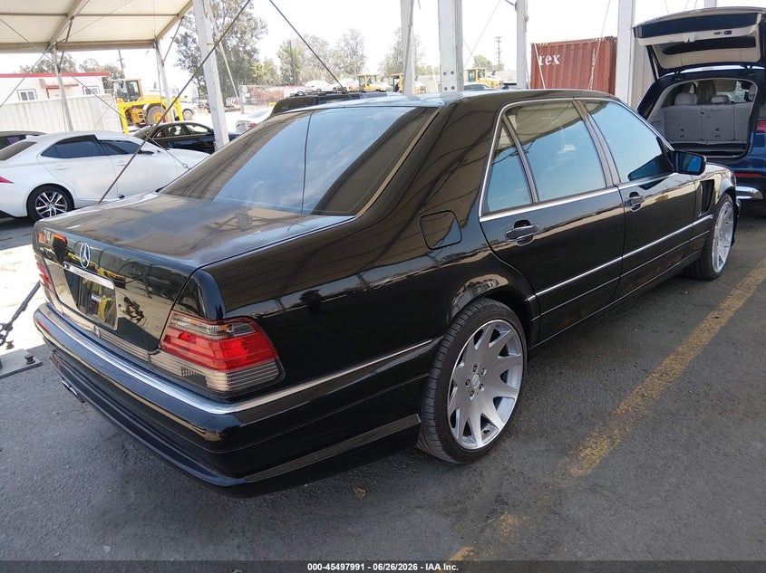 1998 Mercedes-benz S class VIN WDBGA51G8WA388987 IAAI salvage auction — VANDALISM, Salvage (California), sold $10,600 on 2026-07-12 (photo 4)