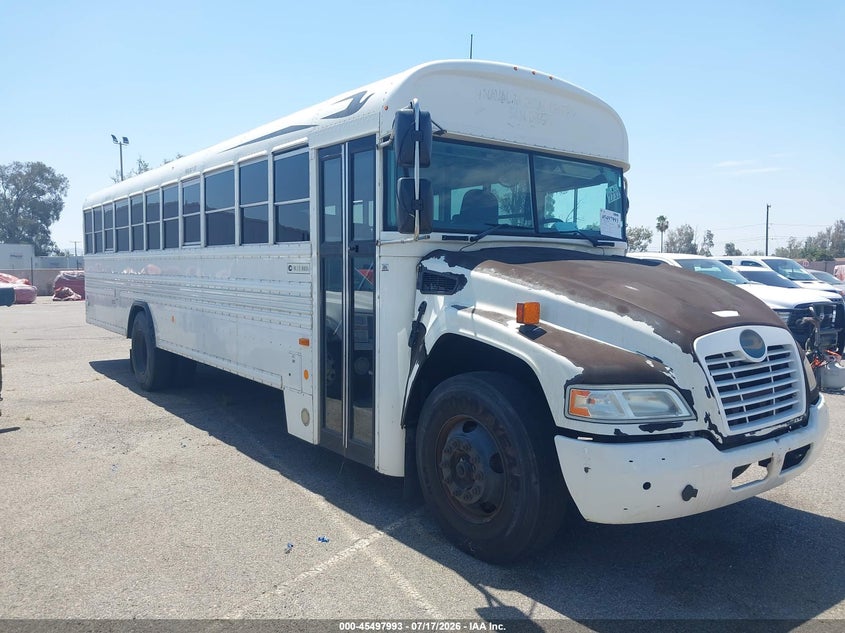 2015 Blue bird School bus / transit bus VIN 1BAKFCPAXFF307053 IAAI salvage auction — SIDE, SF97 (California), sold $125 on 2026-07-28 (photo 1)