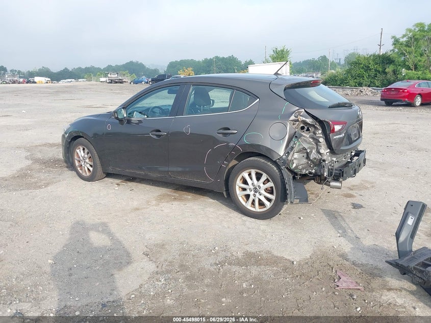 2014 Mazda 3 VIN JM1BM1L75E1213149 IAAI salvage auction — REAR END, Salvage (Pennsylvania), sold $1,700 on 2026-07-24 (photo 3)