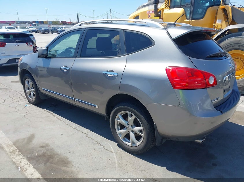 2011 Nissan Rogue VIN JN8AS5MTXBW561665 IAAI salvage auction — UNDERCARRIAGE, Salvage (California), sold $775 on 2026-07-15 (photo 3)