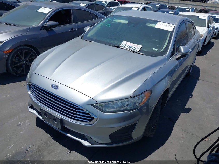 2020 Ford Fusion VIN 3FA6P0LU4LR114081 IAAI salvage auction — REAR END, Salvage Title, sold $1,650 on 2026-07-12 (photo 2)