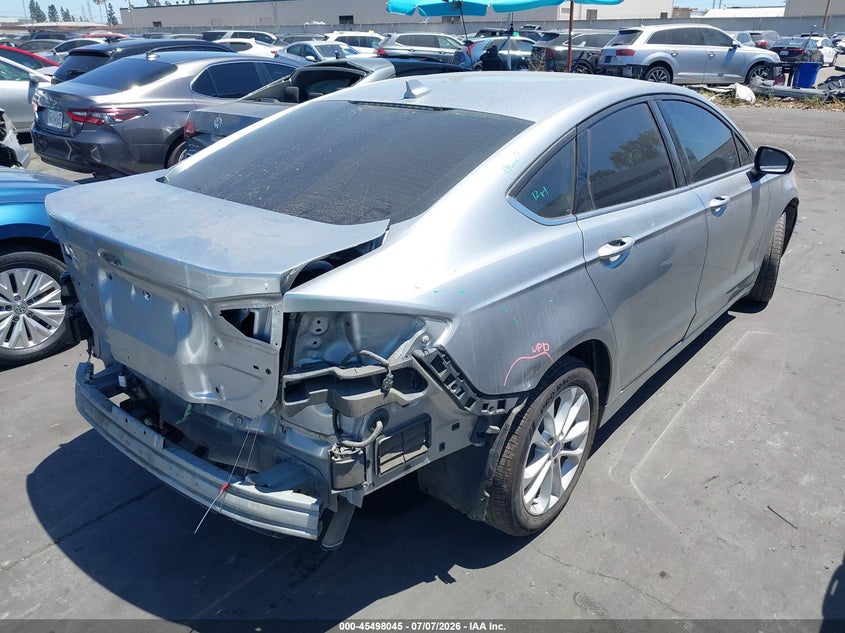 2020 Ford Fusion VIN 3FA6P0LU4LR114081 IAAI salvage auction — REAR END, Salvage Title, sold $1,650 on 2026-07-12 (photo 4)