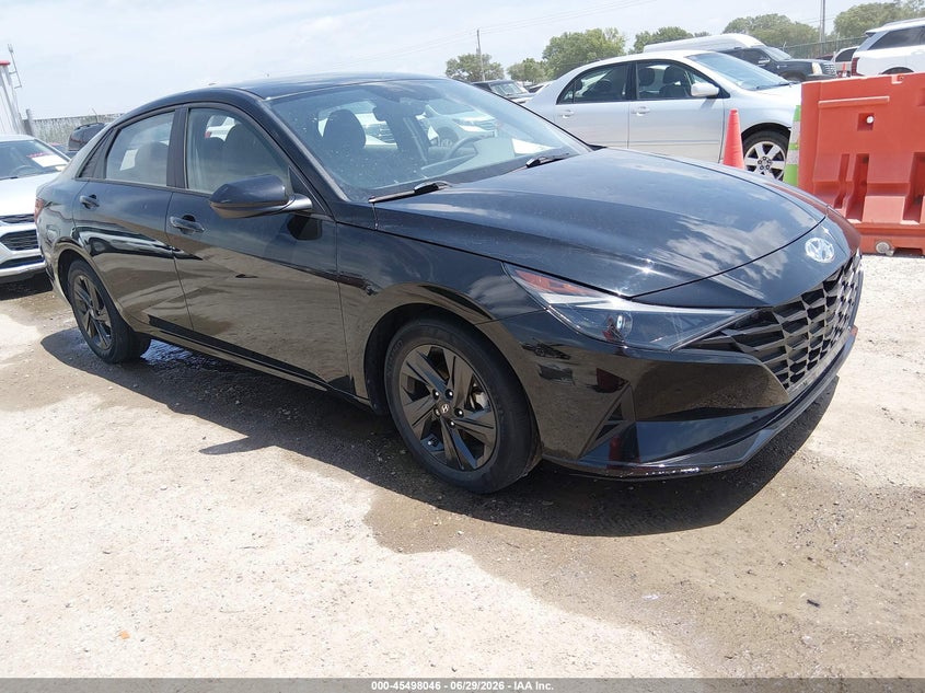 2023 Hyundai Elantra VIN KMHLM4AG2PU468623 IAAI salvage auction — HAIL, Salvage Title, sold $6,600 on 2026-07-24 (photo 1)