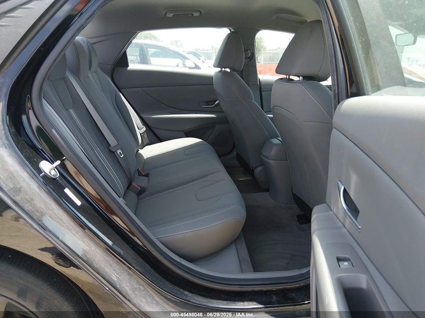 2023 Hyundai Elantra VIN KMHLM4AG2PU468623 IAAI salvage auction — HAIL, Salvage Title, sold $6,600 on 2026-07-24 (photo 8)