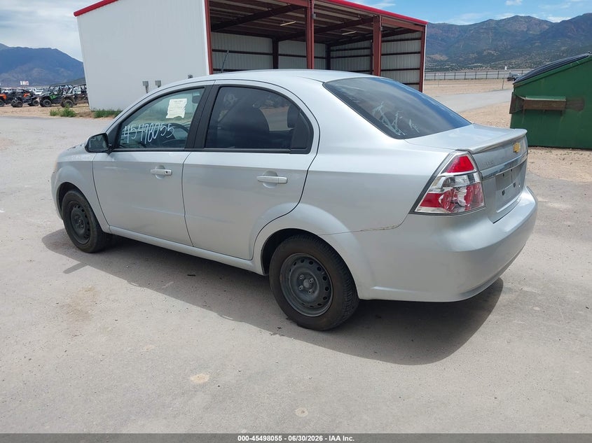 2011 Chevrolet Aveo VIN KL1TD5DE7BB137018 IAAI salvage auction — NORMAL WEAR, Rebuilt/Restored (Utah), sold $150 on 2026-07-29 (photo 3)