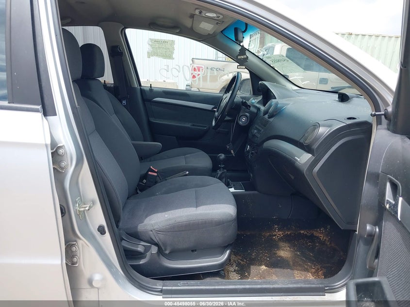 2011 Chevrolet Aveo VIN KL1TD5DE7BB137018 IAAI salvage auction — NORMAL WEAR, Rebuilt/Restored (Utah), sold $150 on 2026-07-29 (photo 5)
