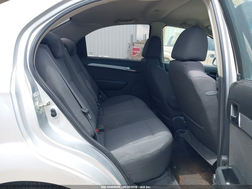 2011 Chevrolet Aveo VIN KL1TD5DE7BB137018 IAAI salvage auction — NORMAL WEAR, Rebuilt/Restored (Utah), sold $150 on 2026-07-29 (photo 8)