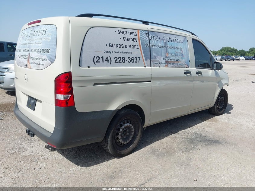 2023 Mercedes-benz Metris VIN W1WV0FEY6P4334970 IAAI salvage auction — FRONT END, Original (Texas), sold $11,700 on 2026-08-15 (photo 4)