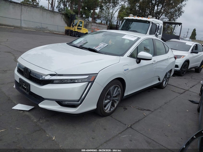 2018 Honda Clarity VIN JHMZC5F17JC018201 IAAI salvage auction — REAR END, Salvage Title, sold $5,400 on 2026-07-12 (photo 2)
