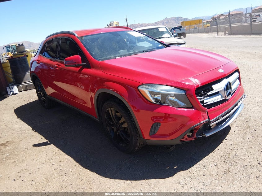 2015 Mercedes-benz Gla-klasse VIN WDCTG4GB4FJ079953 IAAI salvage auction — FRONT END, Salvage Title, sold $2,300 on 2026-08-18 (photo 1)