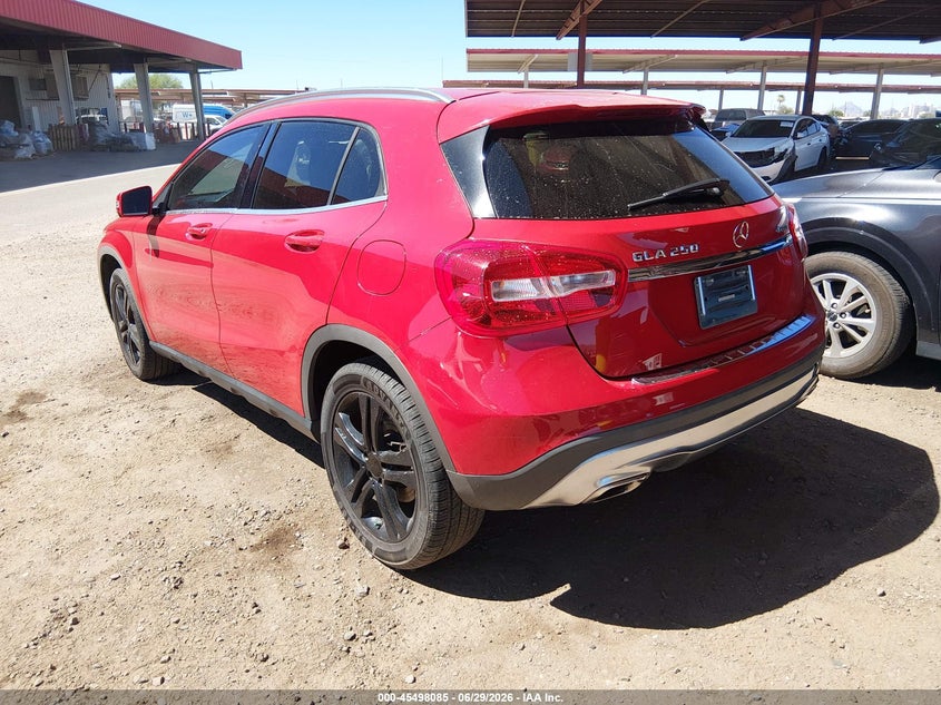 2015 Mercedes-benz Gla-klasse VIN WDCTG4GB4FJ079953 IAAI salvage auction — FRONT END, Salvage Title, sold $2,300 on 2026-08-18 (photo 3)