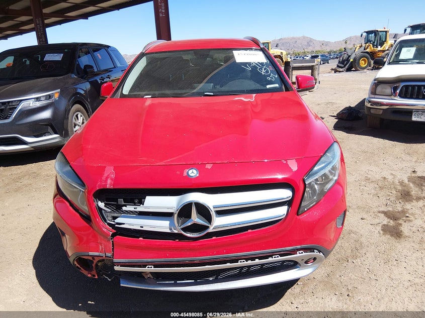 2015 Mercedes-benz Gla-klasse VIN WDCTG4GB4FJ079953 IAAI salvage auction — FRONT END, Salvage Title, sold $2,300 on 2026-08-18 (photo 6)