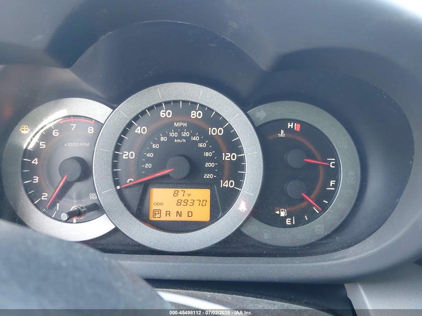 2010 Toyota Rav4 VIN JTMBF4DV9AD039197 IAAI salvage auction — NORMAL WEAR, Clear (New York), sold $3,100 on 2026-07-14 (photo 7)