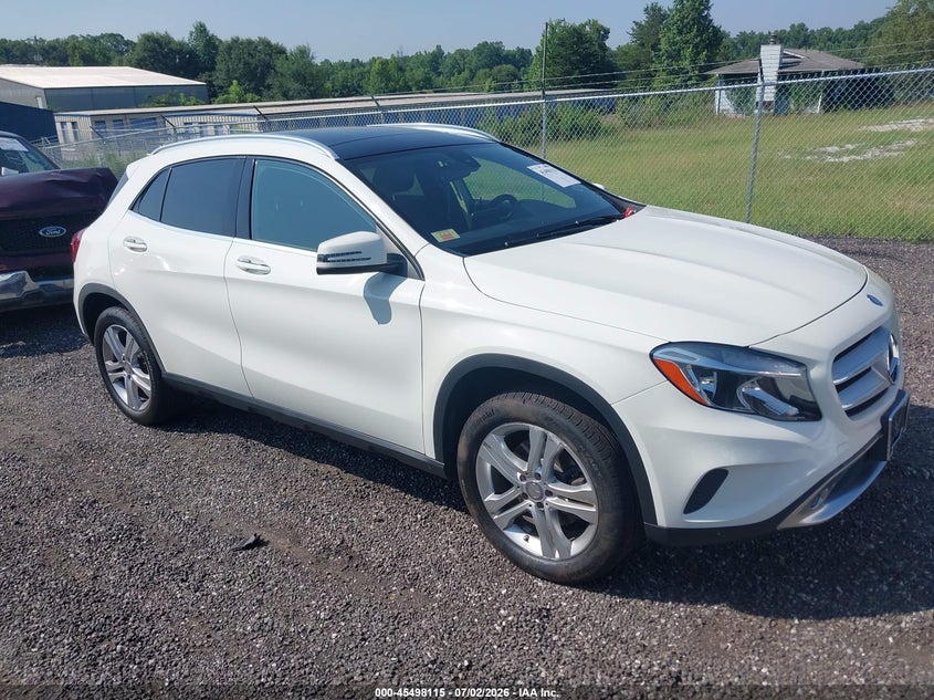 2016 Mercedes-benz Gla-klasse VIN WDCTG4GB4GJ188530 IAAI salvage auction — LEFT SIDE, Wait Title, sold $3,150 on 2026-08-11 (photo 1)