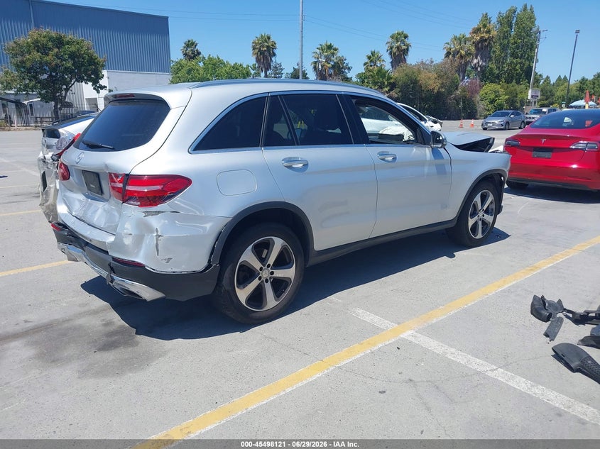 2016 Mercedes-benz Glc VIN WDC0G4JB8GF048575 IAAI salvage auction — FRONT & REAR, Salvage (California), sold $2,550 on 2026-08-03 (photo 4)