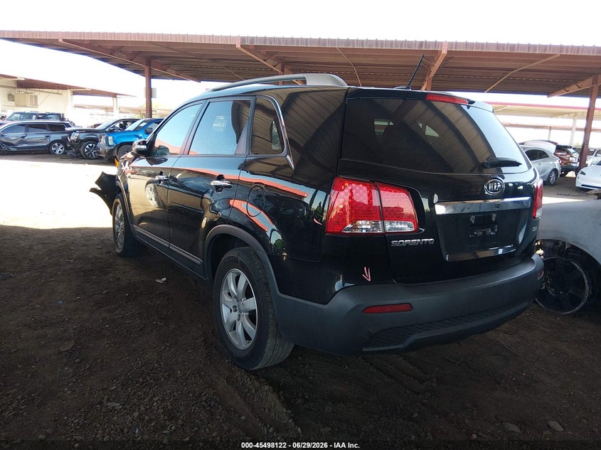 2013 Kia Sorento VIN 5XYKT4A21DG338322 IAAI salvage auction — LEFT FRONT, Salvage (Arizona), sold $25 on 2026-07-28 (photo 3)