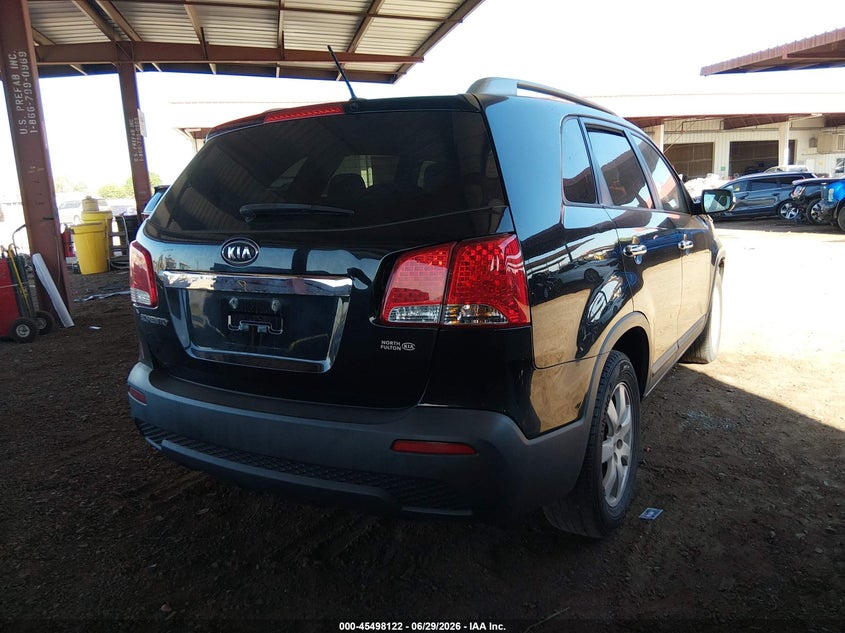 2013 Kia Sorento VIN 5XYKT4A21DG338322 IAAI salvage auction — LEFT FRONT, Salvage (Arizona), sold $25 on 2026-07-28 (photo 4)