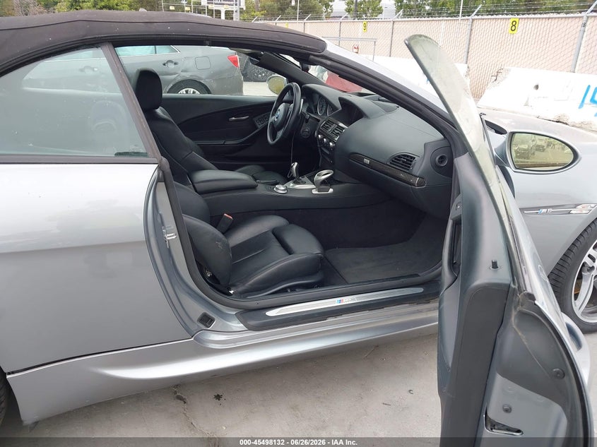 2007 BMW M6 VIN WBSEK93537CS32783 IAAI salvage auction — NORMAL WEAR, Clear - Dealer Only (California), sold $5,850 on 2026-07-29 (photo 5)