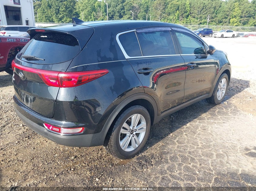 2017 Kia Sportage VIN KNDPM3AC7H7233566 IAAI salvage auction — NORMAL WEAR, Repossession Paperwork (Georgia), sold $525 on 2026-07-16 (photo 4)